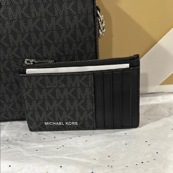 Michael Kors Black Men's Bag and matching Cooper wallet